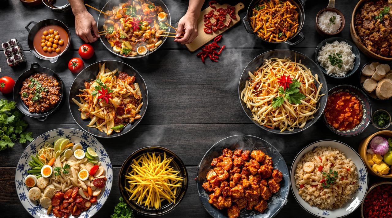 韩漫网址美食地图：舌尖上的中国味道